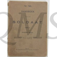 Voorschrift no 72b Handboek soldaat