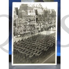 Presse Photo Hoffmann Berlin Der Vorbeimarsch der HJ vor den Fuhrer 07-05-1937