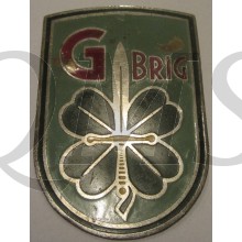 Mouwschild metaal G-brigade (42 Z.I.B.)