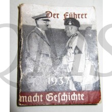Miniatuurboekje Winterhulp Hitler Mussolini