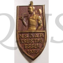 NSDAP - Kreistag Essen 1936, Blechabzeichen