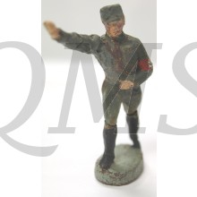 "Lioneol" saluting political soldier 