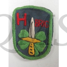 Mouwschild H Brigade (stof)