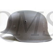 dark original paint, complete with liner, missing chinstrap