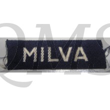 Straatnaam MILVA