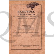 Handboek  voor de schrijverbj de Kon Landmacht  1948