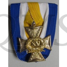 Medaille voor 20 jaar trouwe dienst officier