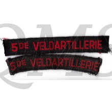 5e Veldartillerie straatnamen