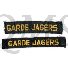 Garde Jagers straatnamen