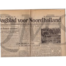 Dagblad voor Noord Holland zaandammer editie 18 juki 1942