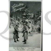 Prent briefkaart mobilisatie 1939 jaar maar