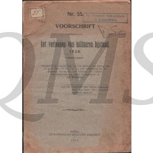 Voorschrift no. 55 Verlenen Militaire bijstand