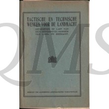 Tactische en Technische wenken voor de Landmacht