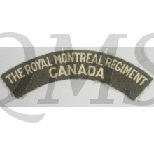 Royal montreal Regiment