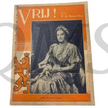 Vrij ! ,  P. de Zeeuw, geniete uitgave "De Branding", sept 1945