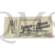 France - Souvenir Postcard from the Douaumont Ossuary Battlefields of Verdun