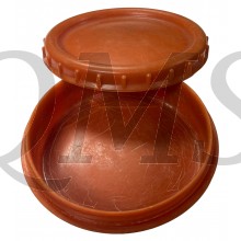 WH Fettbuchse orange (WH butterdish)