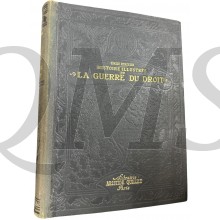 “Histoire Illustrée de la Guerre du Droit” van Émile Hinzelin, uitgegeven door Librairie Aristide Quillet (Paris) "De Oorlog van het recht"