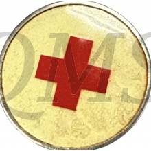 WW1 Metal badge Red Cross 