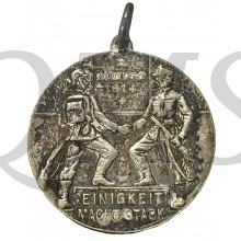Medaille "2.August 1914 Einigkeit macht stark", 