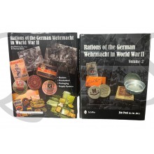 Serie of 2 volumes Rations of the German Wehrmacht in World War II part 1 and 2