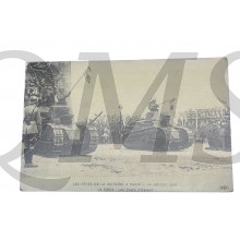 Postcard - Les Fetes de la Victoire 14 julliet 1919 General Pershing