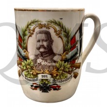 Patriotisches Kaffee tasse Feldmarschall von Hindenburg (Patriotic China coffeecup Feldmarschall von Hindenburg)