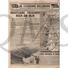 Krant de vliegende Hollander 28 febr 1945
