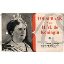 No735 Flyer toespraak Koningin