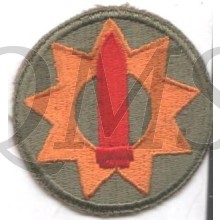 Sleeve patch 9th Coastal Artillery