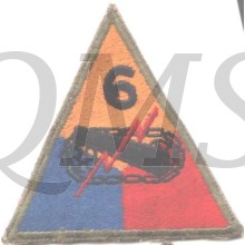 Sleevebadge 6th Armoured Division