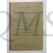 Voorschrift no 90h Wapenvoorschrift geweer/karabijn
