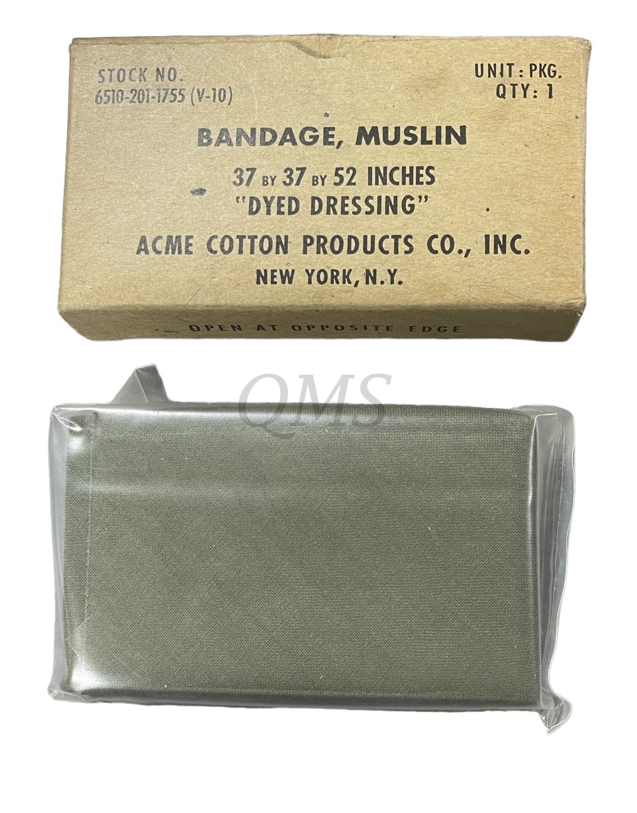 6510 00 201 1755 | Muslin Bandage | National Stock Number (NSN) Parts Store