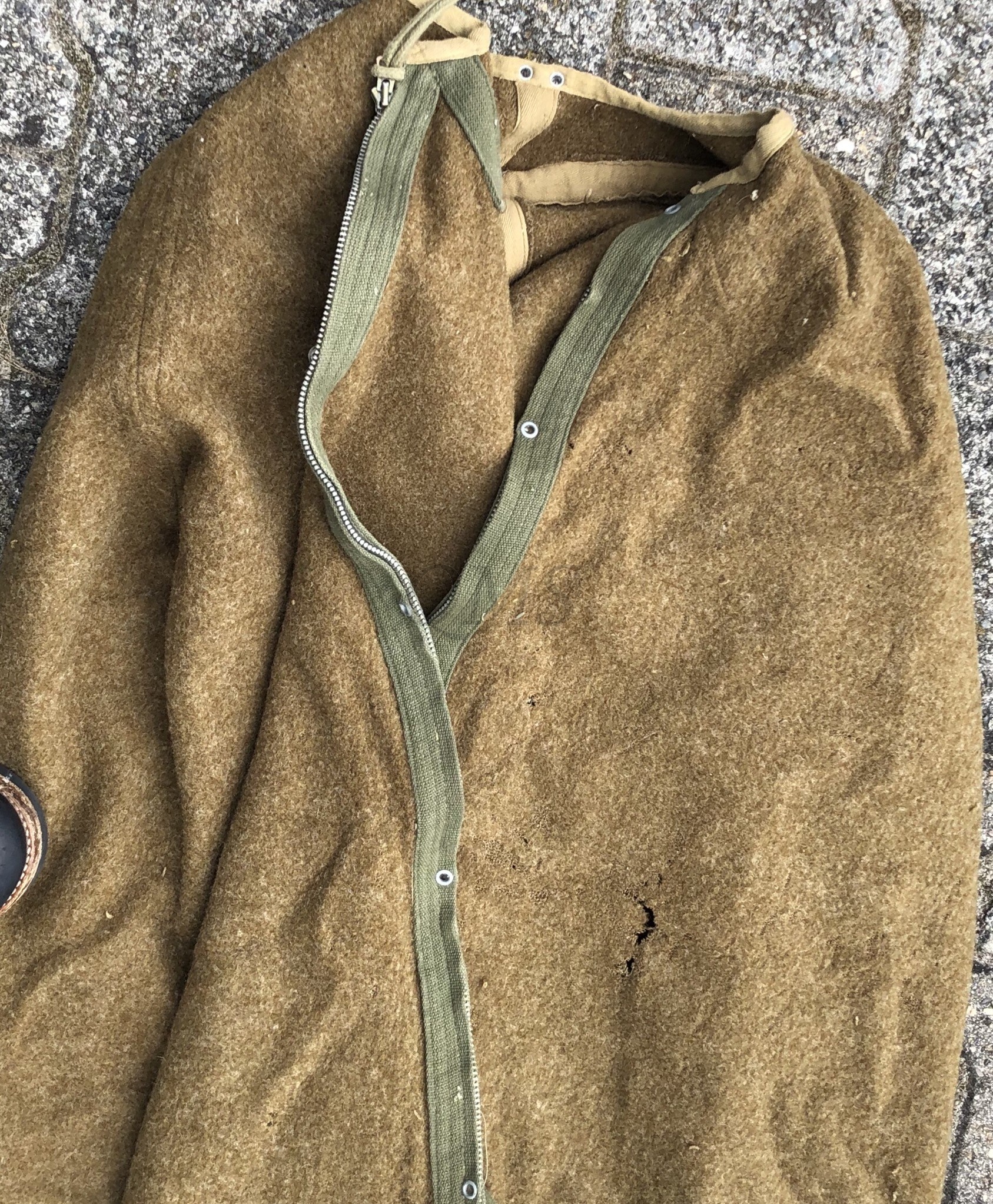 WWII Wool sleeping bag liner US Army