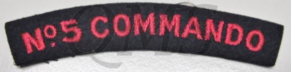 Shoulder flash No. 5 Commando