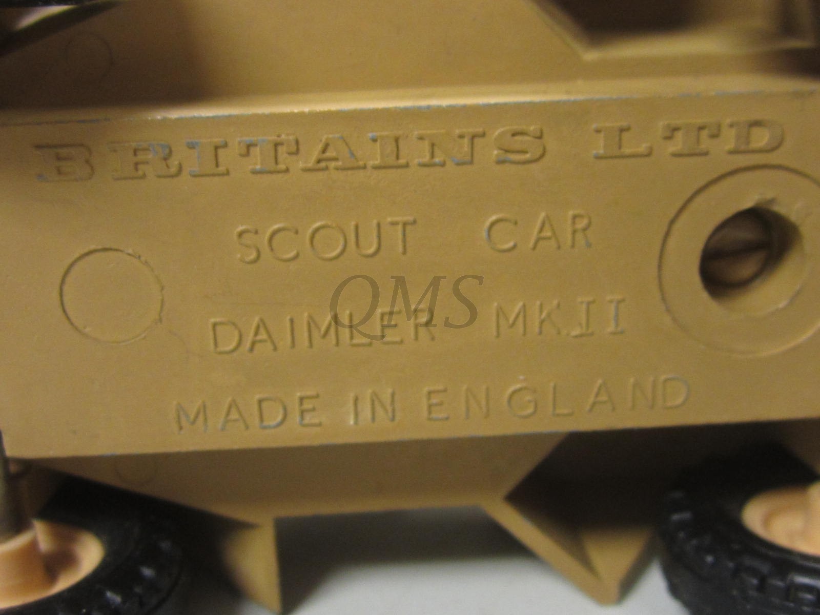 Figurine Britains Scout Car Daimler MK II - Modèle Militaire WW2 - Occasion