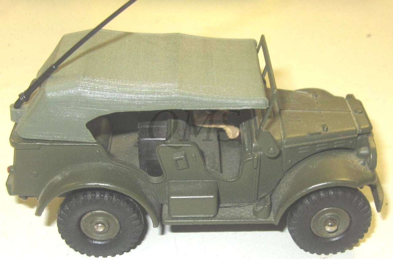 Dinky, Command Car Dodge, Nr. 810, CODE 3 (Gebraucht) in Mission für