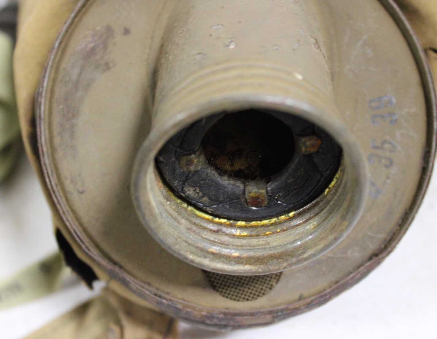 French Army WW2 Gasmask with Bag ANP 31 - Musette avec masque ANP 31