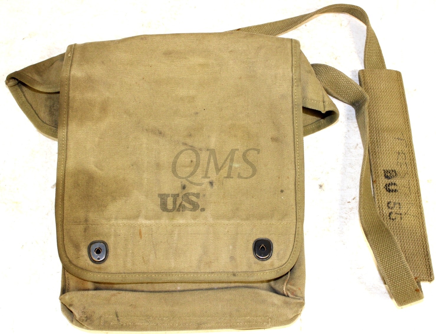 US WW2 Map Case M1938 Dispatch Case