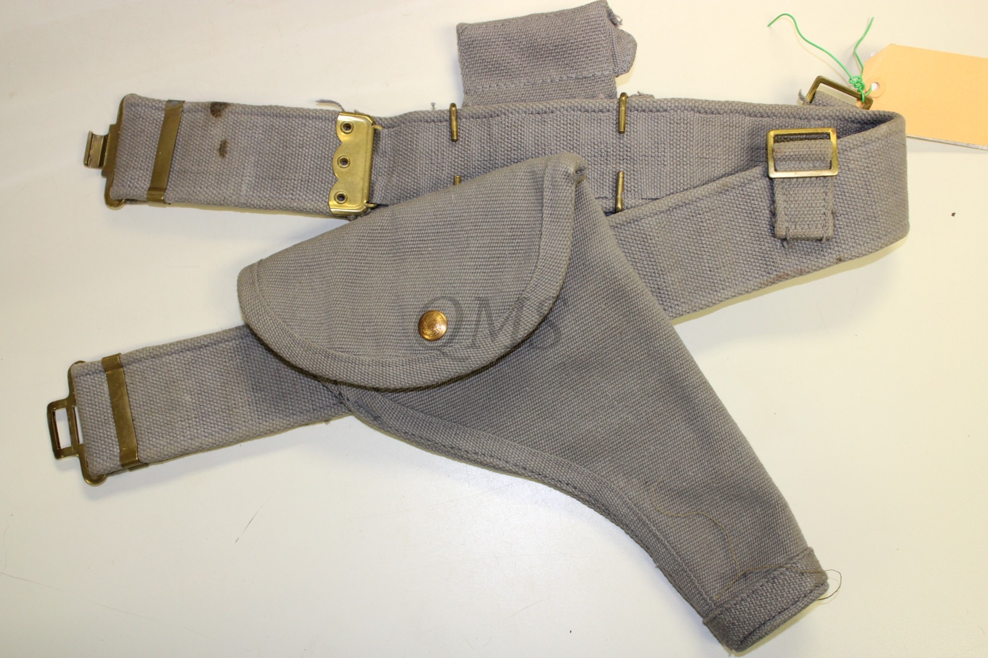 Belt webbing pistol , Holster webbing for webley and ammo pouch webbing