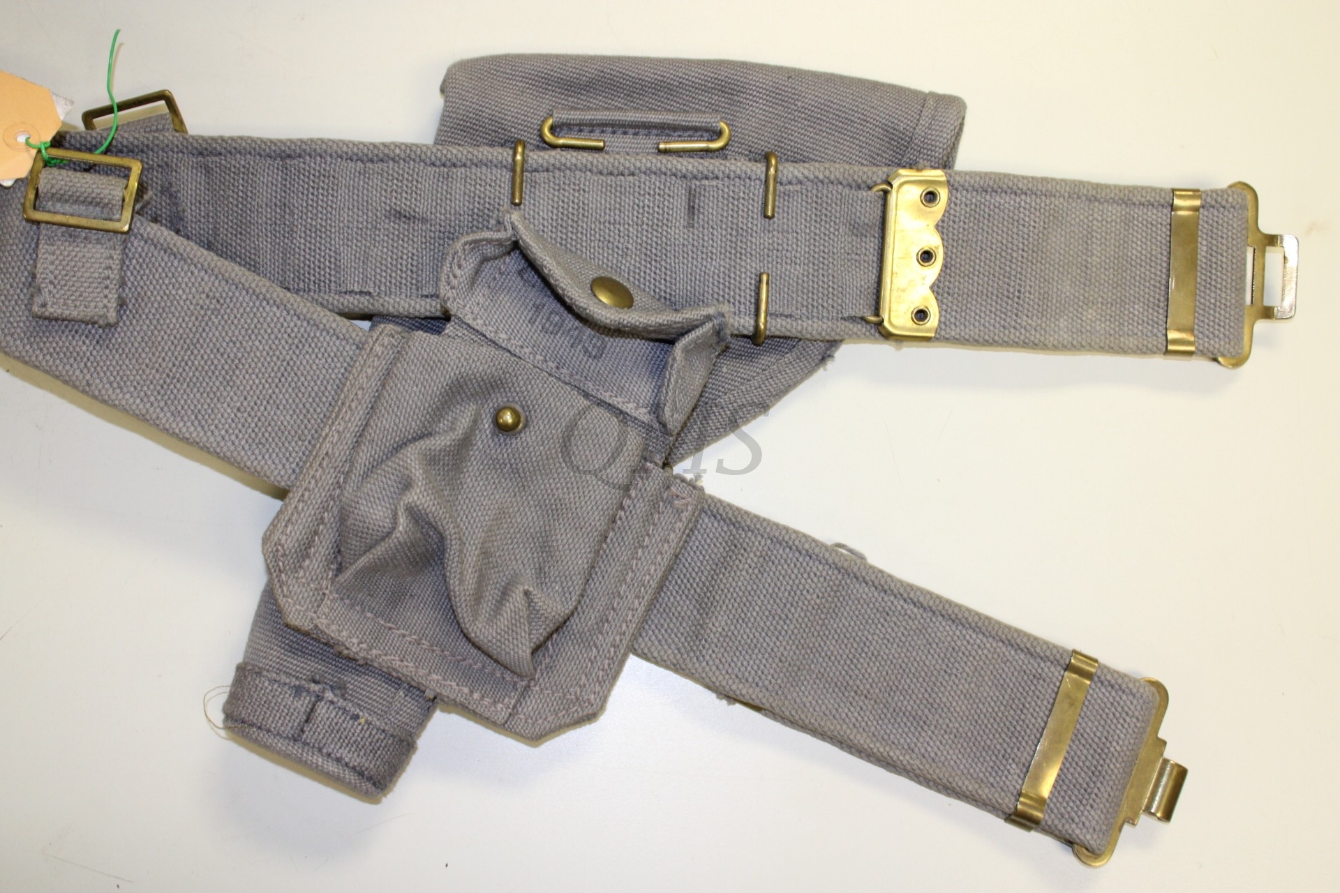 Belt webbing pistol , Holster webbing for webley and ammo pouch webbing