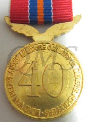 Medaille voor het 40-jarig lidmaatschap van de Bond van ...