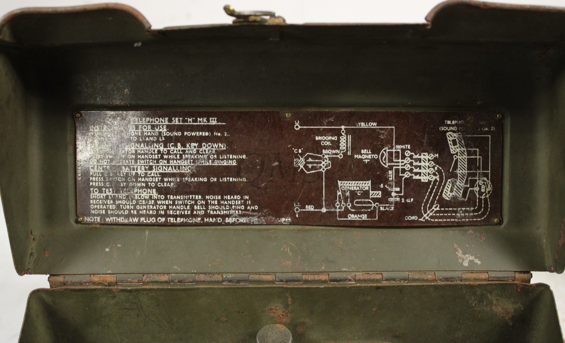 British Telephone Set "H" Mk.III