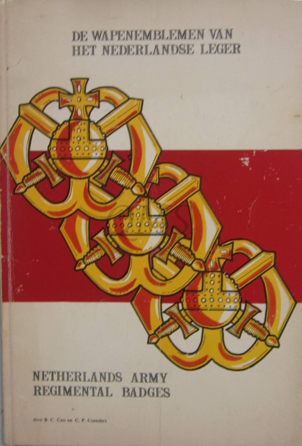 De wapenemblemen van het Nederlandse Leger