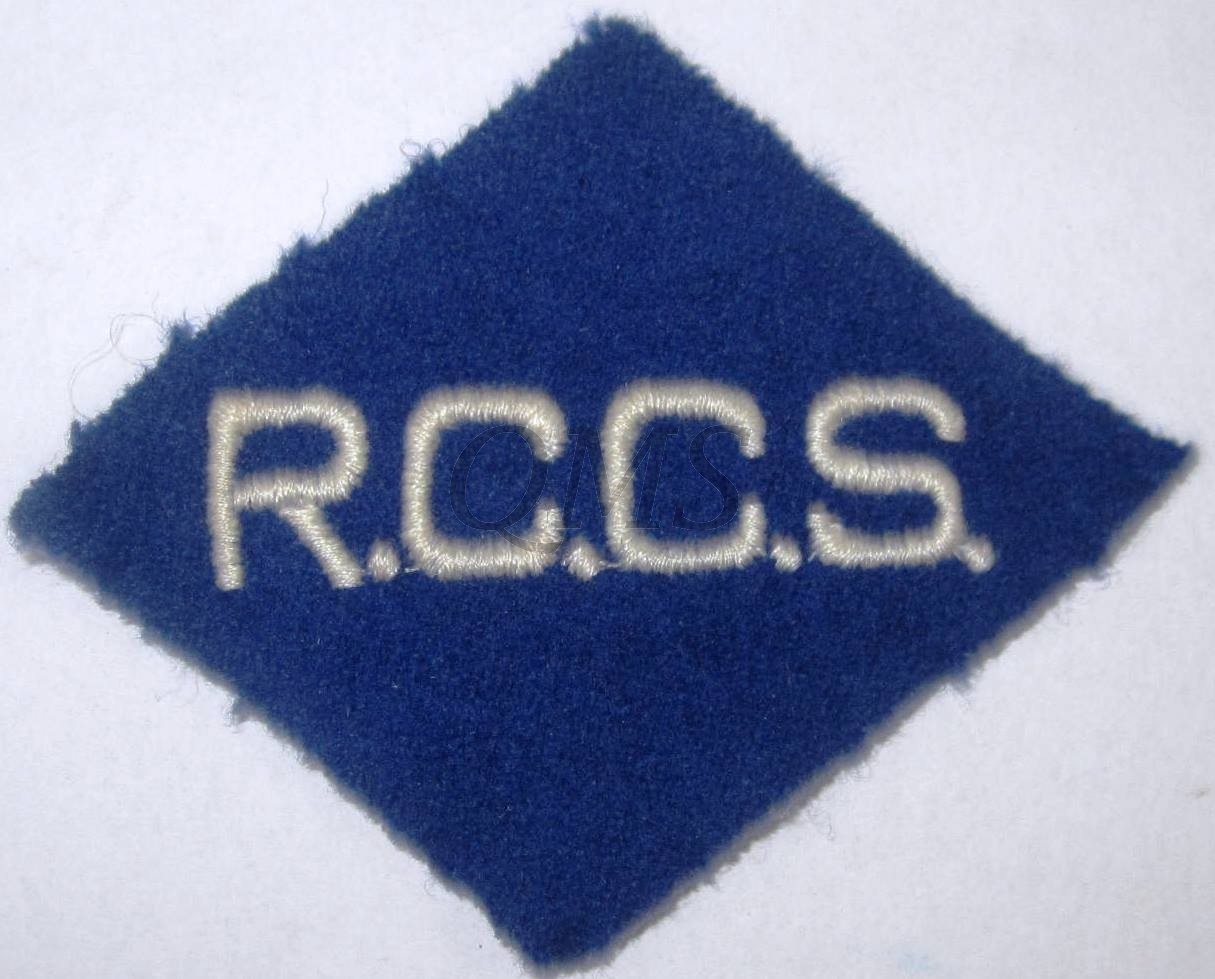 Formation patch 2rd Canadian Corps (R.C.C.S.)