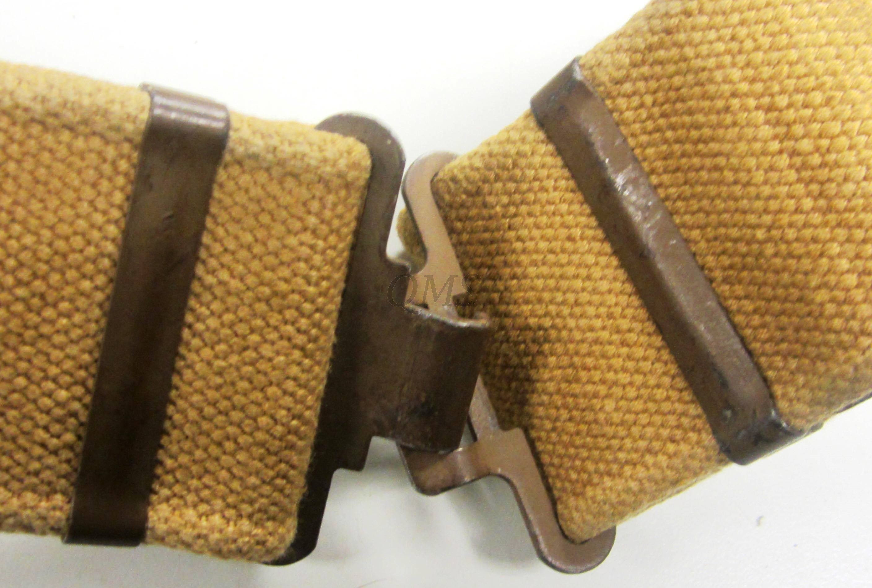 P37 webbing pistol belt CANADA 1943