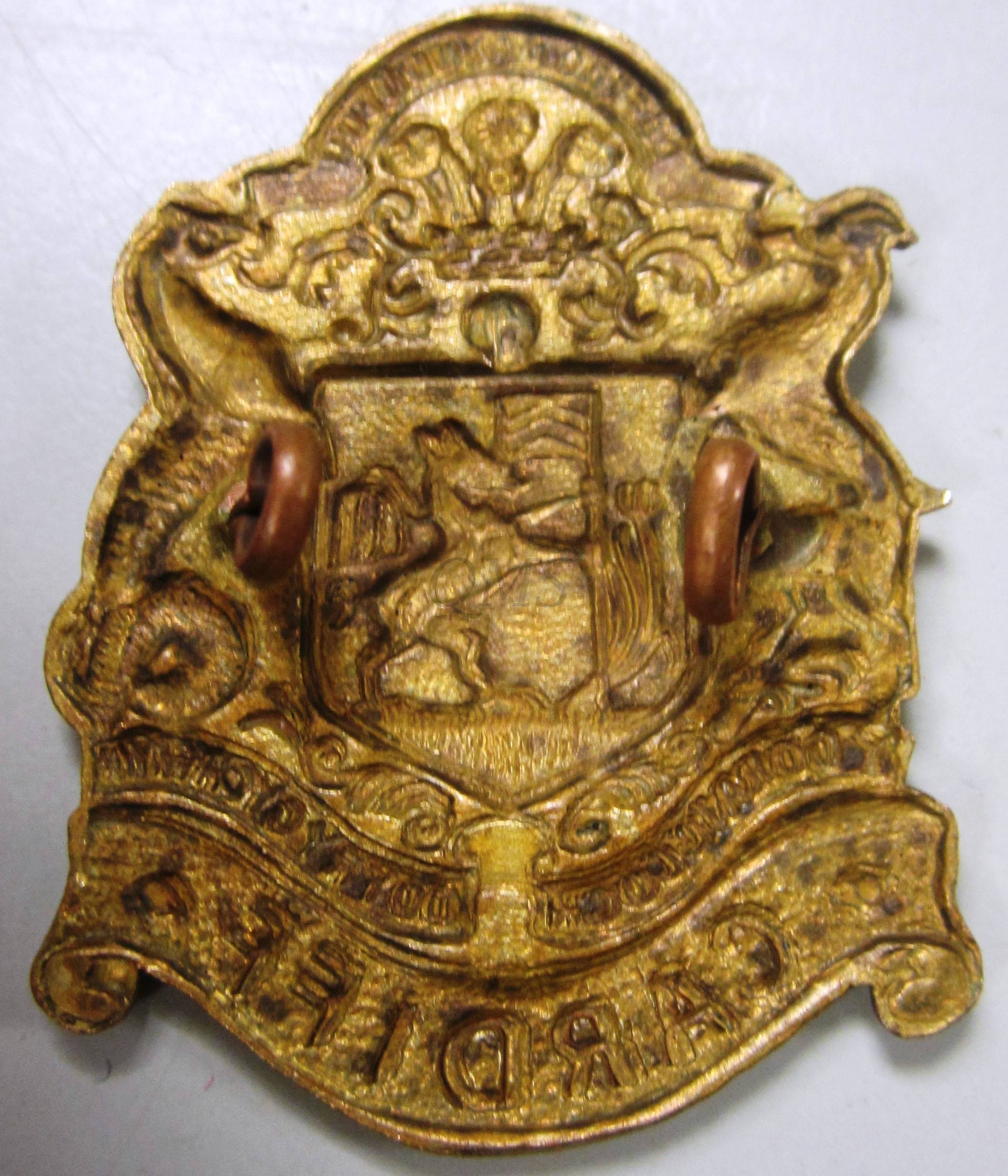 cap-badge-cardiff-pals-16th-cardiff-city-battallion-welsh-regiment