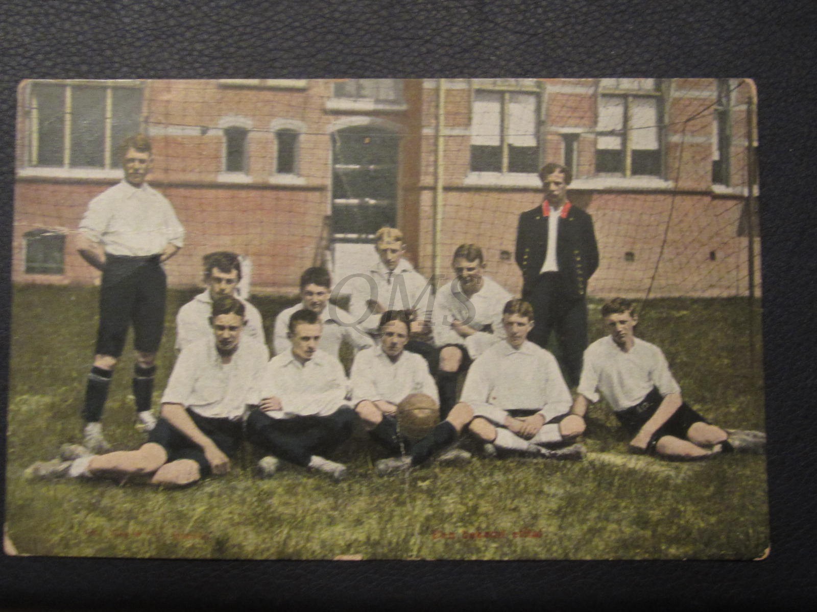 Prent briefkaart 1905 Voetbal team