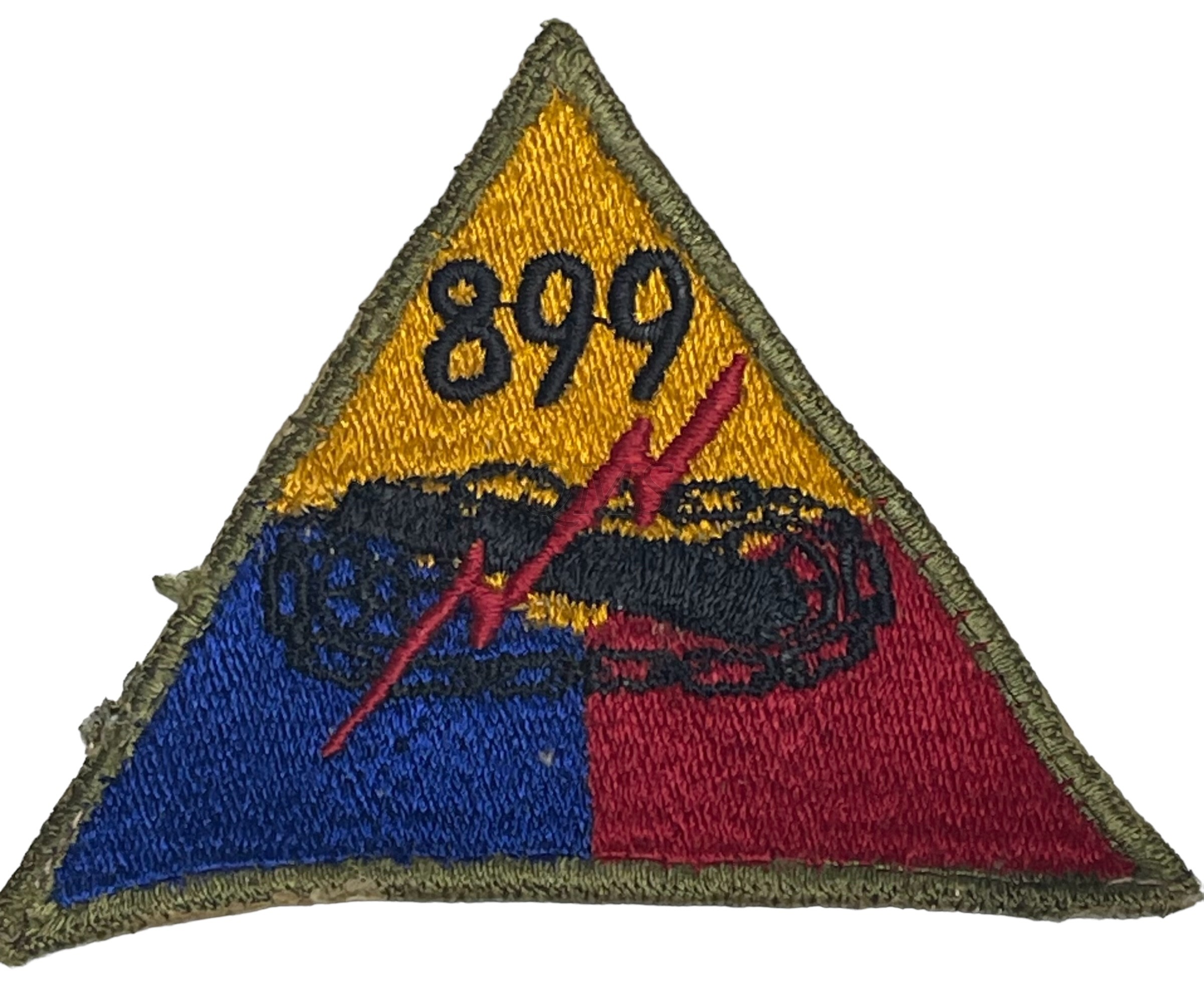 Mouwembleem 899th Tank Destroyer Battalion (Sleevebadge 899th Tank ...