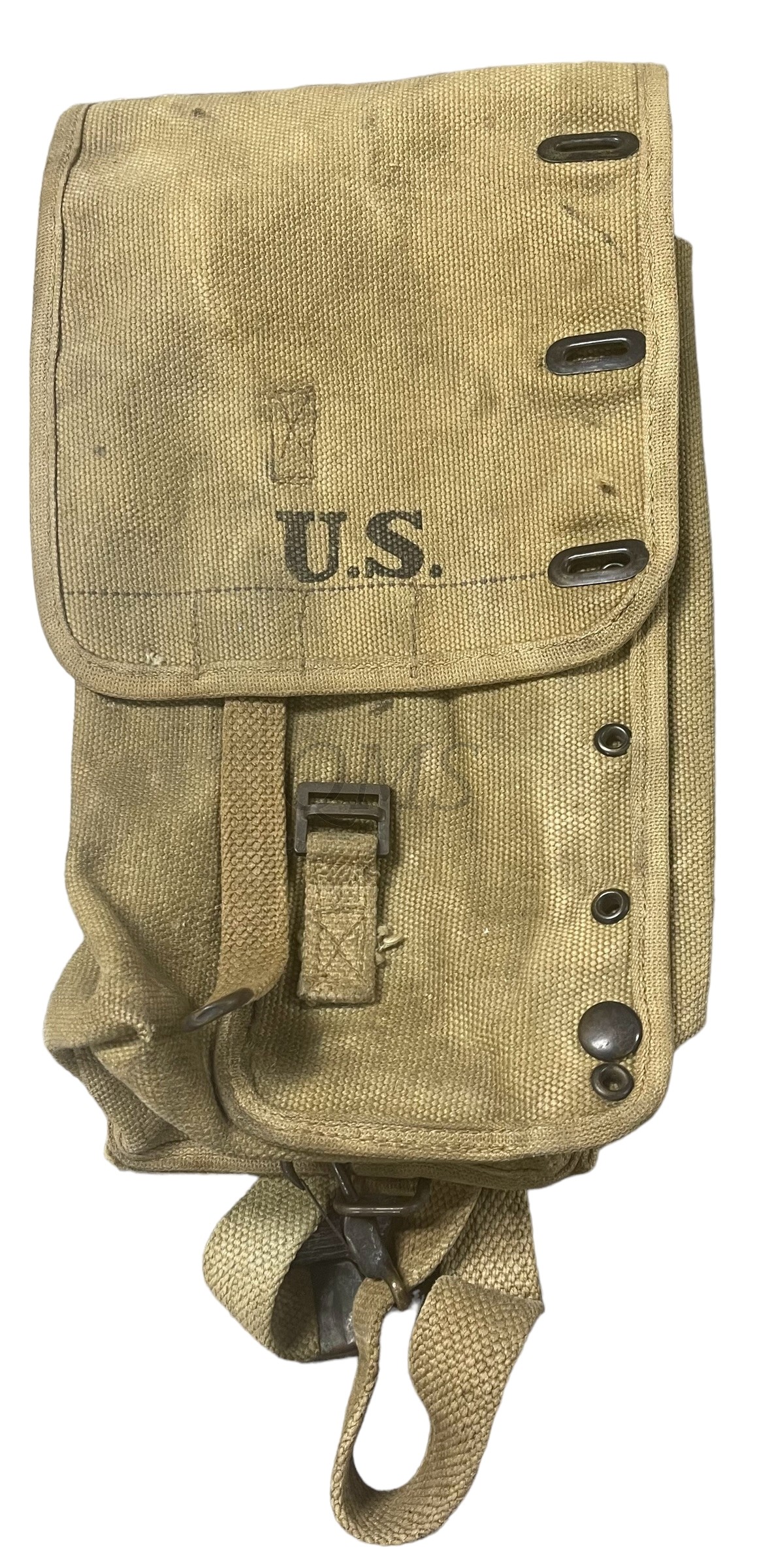 WWI AEF US Army Cavalry M1912 Ration Bag or MedicalCorps pack
